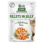Влажный корм для кошек Brit Care Cat Fillets In Jelly с тунцом в желе 85 г