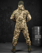 Зимовий тактичний костюм софтшов піксель jumper подвійний фліс XXXL - зображення 9