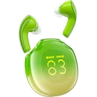 Бездротові блютуз навушники ACEFAST T9 Bluetooth V5.3 TWS HiFi IPX4 30h Playback LED Power Display для пристроїв Android Iphone цифровий дисплей рівня заряду Зелений