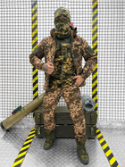 Тактический костюм пиксель softshell софтшел в M - изображение 1