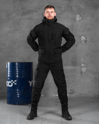 Тактичний костюм softshell rehydration black 0 XXXXXL - зображення 1