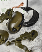 Тактичні навушники s кріплення чебурашка - зображення 3