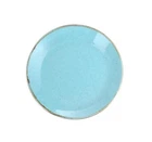 Тарелка Turquoise Porland мелкая фарфоровая круглая 280мм 187628/T