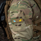 Нашивка M-Tac Laser Eyes Cut Coyote/Yellow/Blue/GID Cat - изображение 11