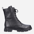 Жіночі зимові черевики високі Rieker RIEY7116-00 37 Чорні (4060596832450) - зображення 1