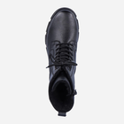 Жіночі зимові черевики високі Rieker RIEY7116-00 37 Чорні (4060596832450) - зображення 7