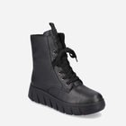 Жіночі зимові черевики високі Rieker RIEY3501-00 39 Чорні (4061811004843) - зображення 2
