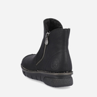 Жіночі зимові черевики низькі Rieker RIE73357-00 39 Чорні (4061811026913) - зображення 8