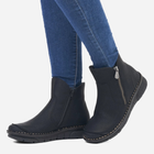 Жіночі зимові черевики низькі Rieker RIE73357-00 39 Чорні (4061811026913) - зображення 2