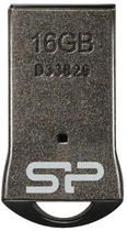 Флеш пам'ять USB Silicon Power Touch T01 16GB USB Type-A 2.0 Black (SP016GBUF2T01V1K) - зображення 1