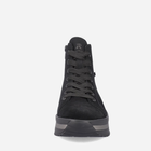 Жіночі зимові черевики низькі Rieker REVW0960-00 37 Чорні (4061811127825) - зображення 5