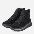 Жіночі зимові черевики низькі Rieker REVW0960-00 38 Чорні (4061811127832) - зображення 4