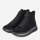 Жіночі зимові черевики низькі Rieker REVW0960-00 39 Чорні (4061811127849) - зображення 4