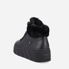 Жіночі зимові черевики низькі Rieker REVW0560-00 37 Чорні (4061811107735) - зображення 10