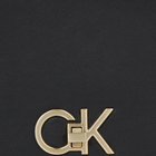 Сумка крос-боді через плече жіноча маленька зі штучної шкіри Calvin Klein Jeans CKRK60K611531BAX Чорна (8720108723725) - зображення 4