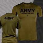 Футболка мужская JHK Army Ukraine 2XL Хаки - изображение 2