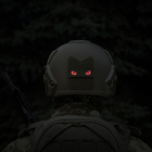 M-Tac нашивка Cat Eyes Laser Cut Ranger Green/Red/GID - зображення 5