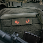 M-Tac нашивка Cat Eyes Laser Cut Ranger Green/Red/GID - зображення 8