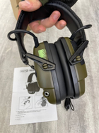 Навушники активні howard leight impact sport кольору хакі - изображение 5