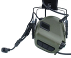 Активні навушники Earmor M32 Green з мікрофоном - зображення 4