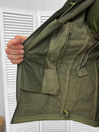 Осіння тактична куртка софтшел squat oliva S - зображення 6