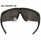 Тактические баллистические очки SWISSEYE Raptor + 3 линзы оливковые 15620001 - изображение 6