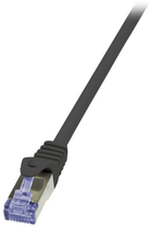 Patchcord Logilink Cat 5e SFTP 50 m Black (CQ3143S) - obraz 1