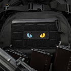 Нашивка M-Tac Cat Eyes Laser Cut Black/Yellow/Blue/GID - изображение 7