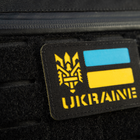 Нашивка M-Tac Ukraine (с Тризубом) Laser Cut Black/Yellow/Blue/GID - изображение 7