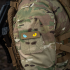 Нашивка M-Tac Cat Eyes Laser Cut Coyote/Yellow/Blue/GID - зображення 11