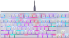 Klawiatura przewodowa Motospeed CK101 RGB Biała (6953460597358)