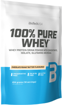 Протеїн Biotech 100% Pure Whey 454 г Шоколад - Горіхове масло (5999076238415) - зображення 1