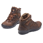 Берцы демисезонные тактические ботинки PAV 501 коричневые кожаные с мембраной Winterfrost 45 - изображение 6
