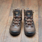 Берцы демисезонные тактические ботинки PAV 501 коричневые кожаные с мембраной Winterfrost 45 - изображение 10