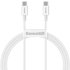 Дата кабель Baseus Superior Series Fast Charging Type-C to Type-C PD 100W (1m) (CATYS-B) Білий - 00000053342_2