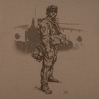 Футболка з малюнком P1G Paratrooper Coyote Brown L (UA281-29891-CB-PR) - изображение 3