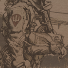 Футболка з малюнком P1G Paratrooper Coyote Brown L (UA281-29891-CB-PR) - изображение 5