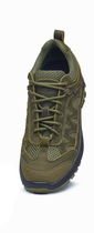 Тактичні кросівки літні Botus 518 олива хакі шкіряні сітка 43 - зображення 5