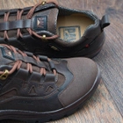 Тактические кроссовки демисезонные PAV 401 коричневые кожаные с мембраной Winterfrost 46 - изображение 9