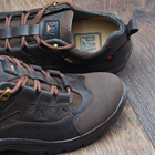 Тактические кроссовки демисезонные PAV 401 коричневые кожаные с мембраной Winterfrost 42 - изображение 9