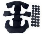 Підвісна система кріплень для шолома Wendy system з подушками (Чорний) - зображення 5