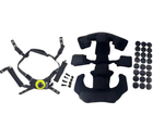 Подвесная система креплений для шлема Wendy system с подушками (Черный) - изображение 6