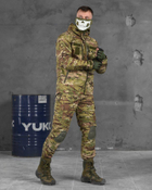 Тактический весенний костюм с наколенниками штаны+куртка L мультикам (85878) - изображение 8