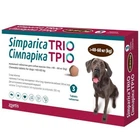 Simparica Симпарика Trio таблетки від бліх, кліщів та гельмінтів для собак від 40-60 кг 1 шт