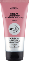 Krem do loków Joanna Styling Effect Cream For Curls 150 g (5901018012199) - obraz 1