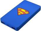 Powerbank Emtec Superman 5000 mAh Niebieski (ECCHA5U900DC01) - obraz 2