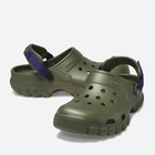 Чоловічі крокси Crocs Offroad Sport 202651-3C7 43-44 (M10/W12) 28 см Зелений/Синій (196265537259) - зображення 2