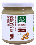 Крем кунжутний Naturgreen Tahini Blanco 300 г (8437007759617) - зображення 1