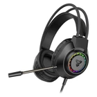Игровые наушники с микрофоном и LED подсветкой Fantech Sniper 7.1 HG28 Portal Геймерские Черный