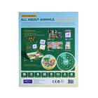 Puzzle magnetyczne MierEdu All About Animals 127 elementów (9352801001108) - obraz 2